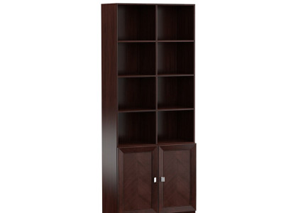 System Büro Möbel Deko Vitrine Aktenschrank Klassischer Holz Schrank Regal